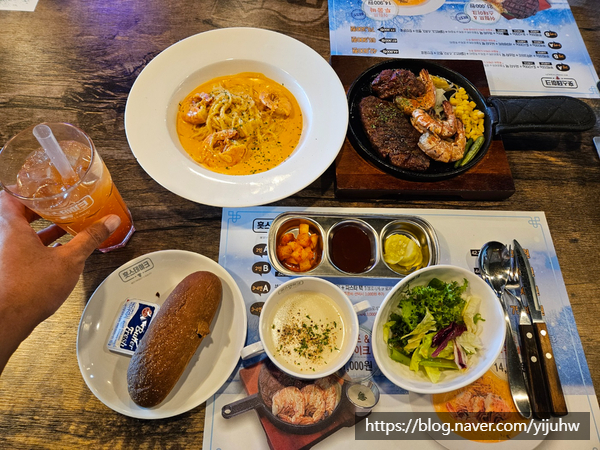  용인 기흥역 맛집 훗스테이크 구갈동 회식장소