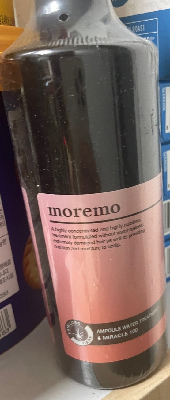  마켓컬리 뷰티컬리 추천 모레모 앰플 워트 트리트먼트 미라클 100 사용후기 헤어팩 추천 모레모 비교