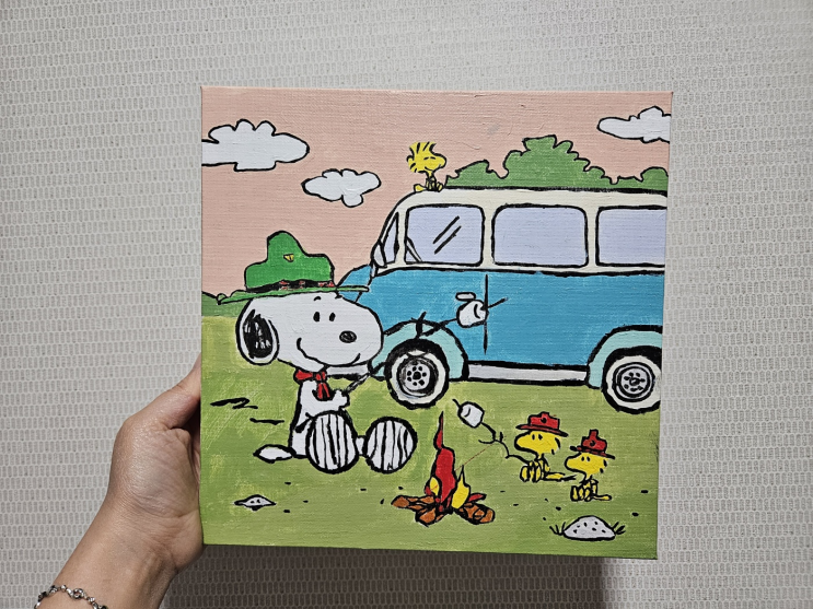  유화 그리기 -아이들과 함께하기 좋은 활동