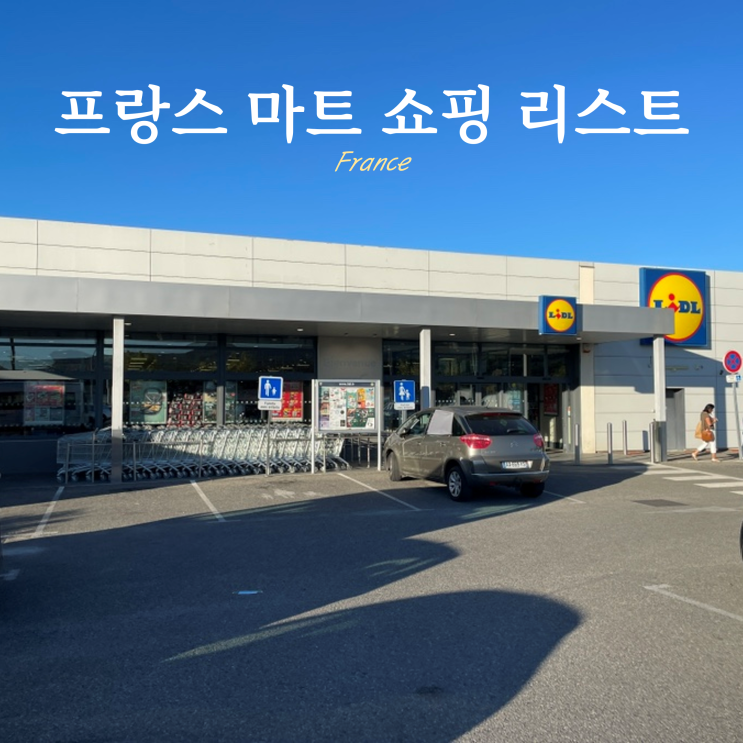 프랑스 마트 쇼핑 리스트 추천템 방문 후기 프랑스 마트 쇼핑 리스트 추천템 방문 후기