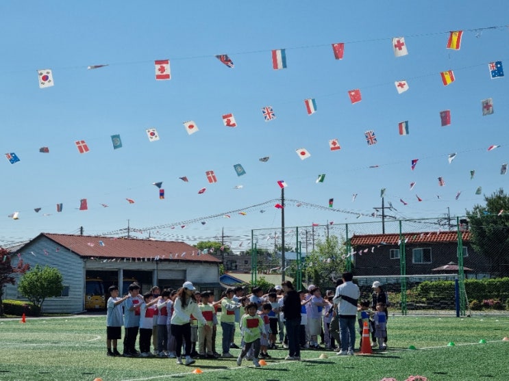  경기도 작은학교 연천왕산초등학교 운동회