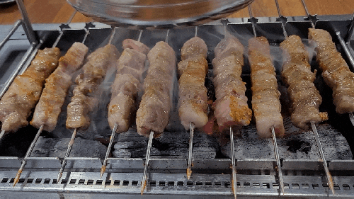  아산 용화동양꼬치, 흠달미식방 뜻, 지삼선이 포함된 C세트 추천