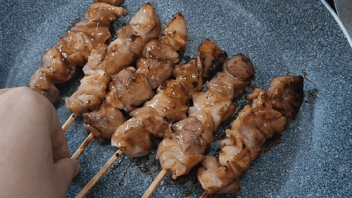  간단한 캠핑요리 오내추럴 냉동 닭꼬치 코스트코 닭꼬치 추천 맛있었어요!