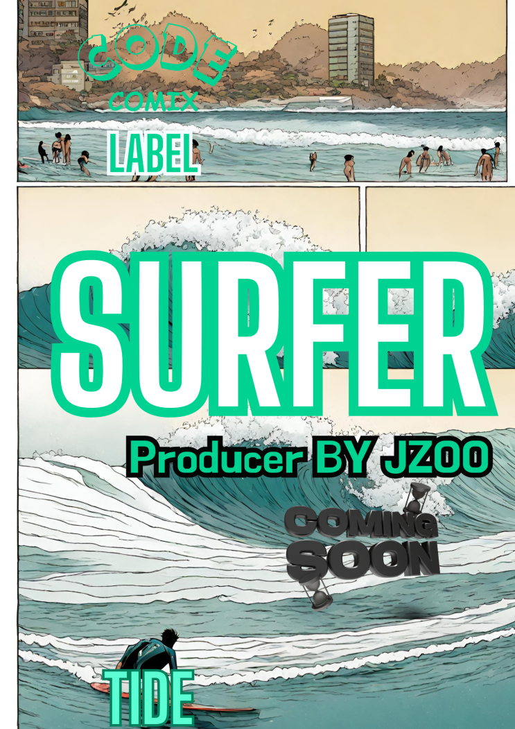  코드코믹스 CODECOMIX 레이블 라인업 Lineup-20 : surfer  (서퍼) 다가오는 여름.. 여름이 설레는 이유 서퍼들에게 듣다..