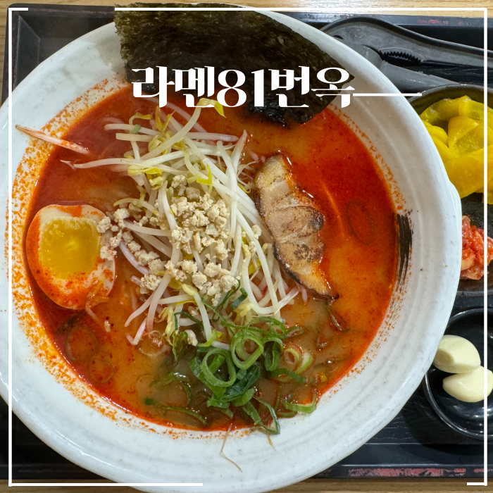  전주 효자동 신시가지 점심맛집 라멘81번옥 진한국물 신메뉴 규동 차슈동 가성비 세트메뉴