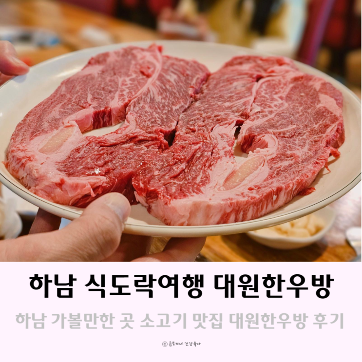 하남 가볼만한 곳 식도락여행 가성비 소고기 대원한우방 하남 가볼만한 곳 식도락여행 가성비 소고기 대원한우방