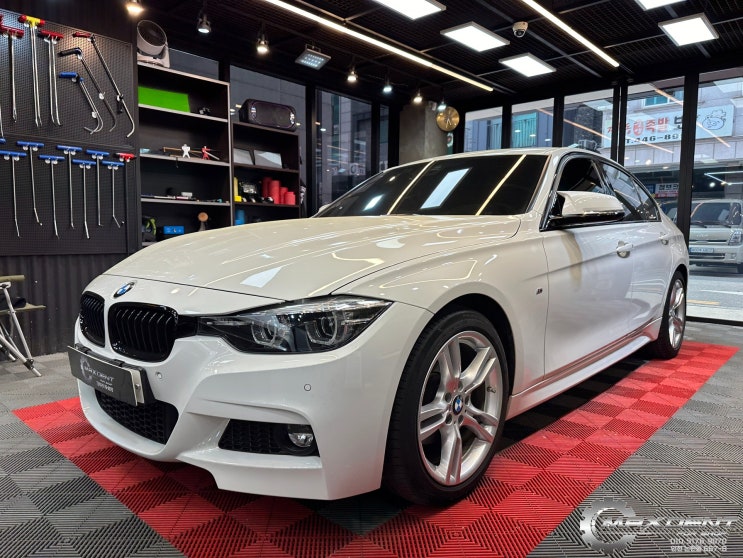  BMW 찌그러진 범퍼 복원 도색 전문 인천 맥스덴트