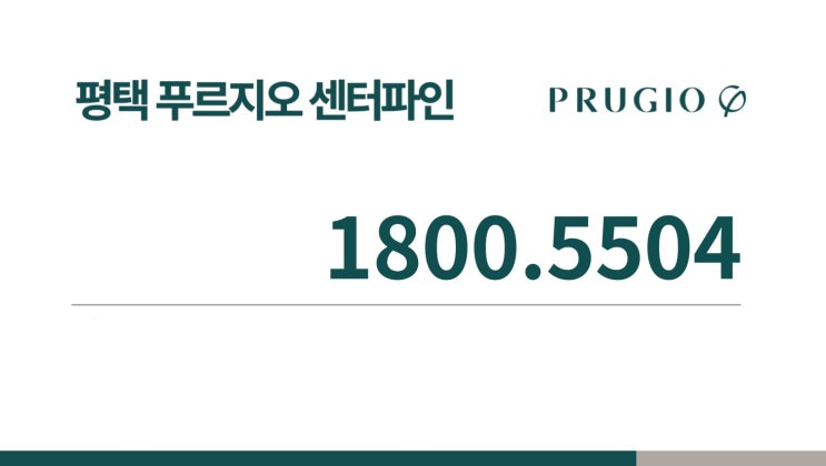  평택 화양지구 아파트 평택 푸르지오 센터파인 모델하우스
