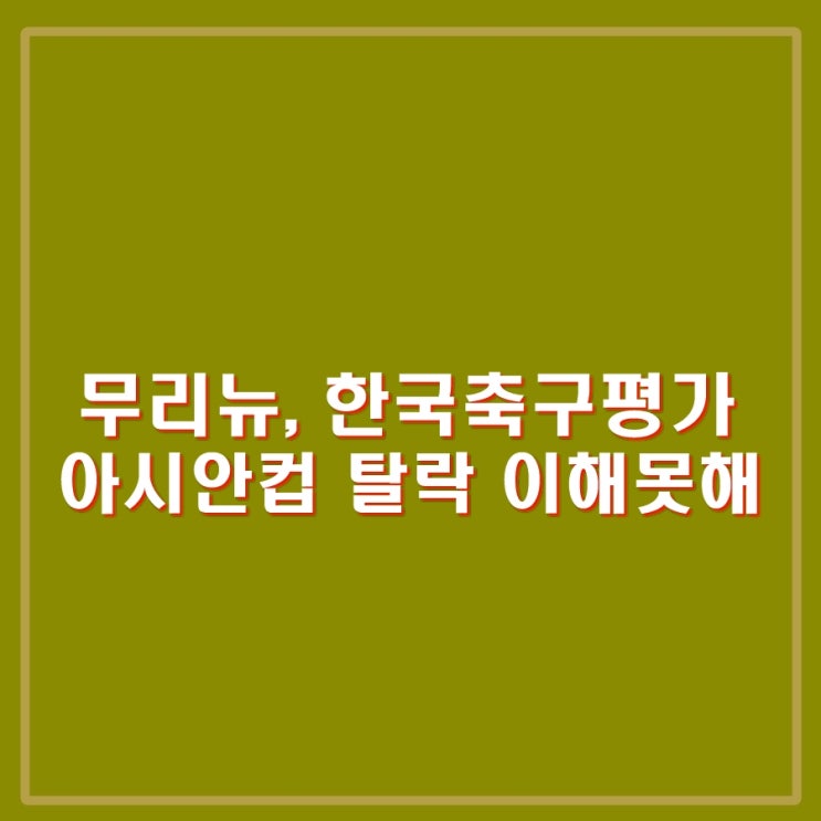 유튜브 방송 출연. <b>손흥민</b>, <b>김민재</b>, 대한민국 축구팀 소견 밝혀