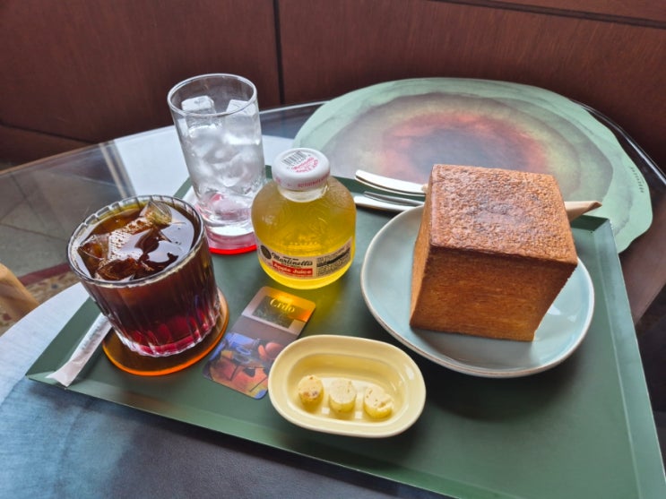  제주 협재 카페 분위기 좋은 베이커리카페 크도(108겹 식빵)