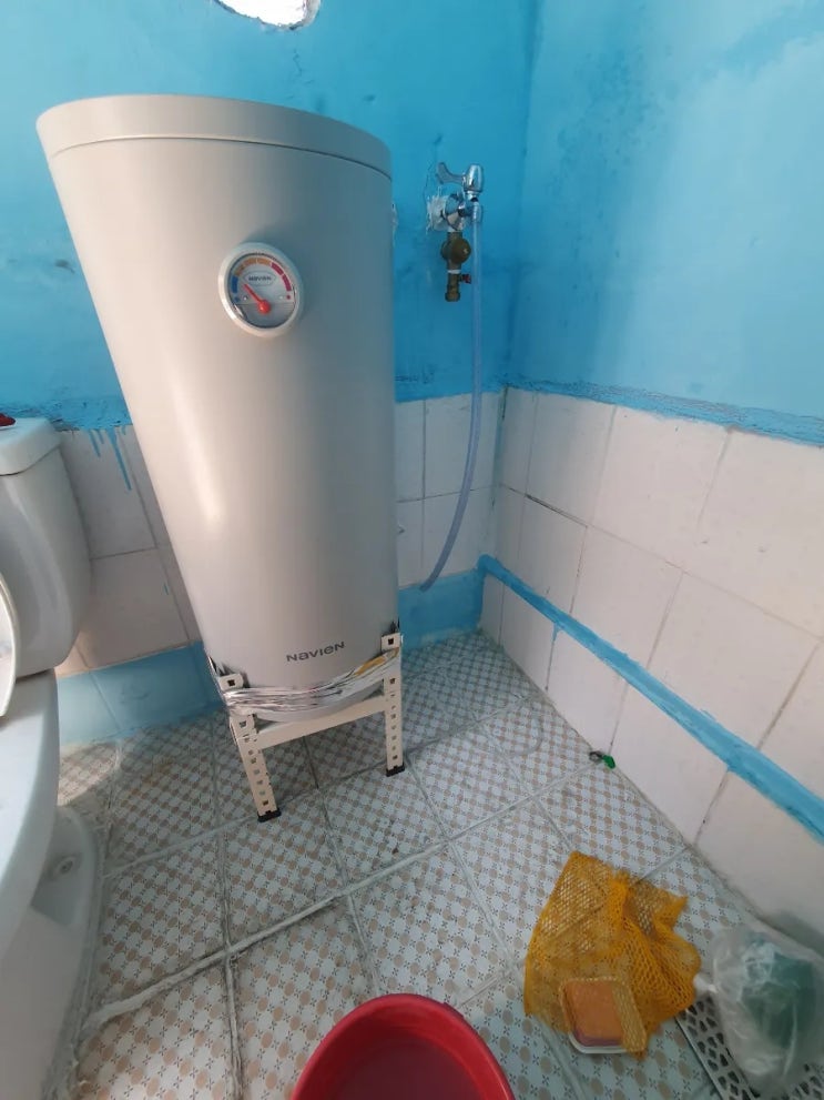  부산 연제구 연산동  50리터 ️️️전기온수기 설치. ️️️ 010 8209 9252