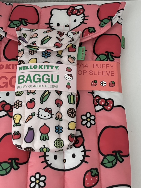  바쿠 BAGGU 헬로키티 노트북파우치, 안경 선글라스 파우치 후기 그리고 구매처