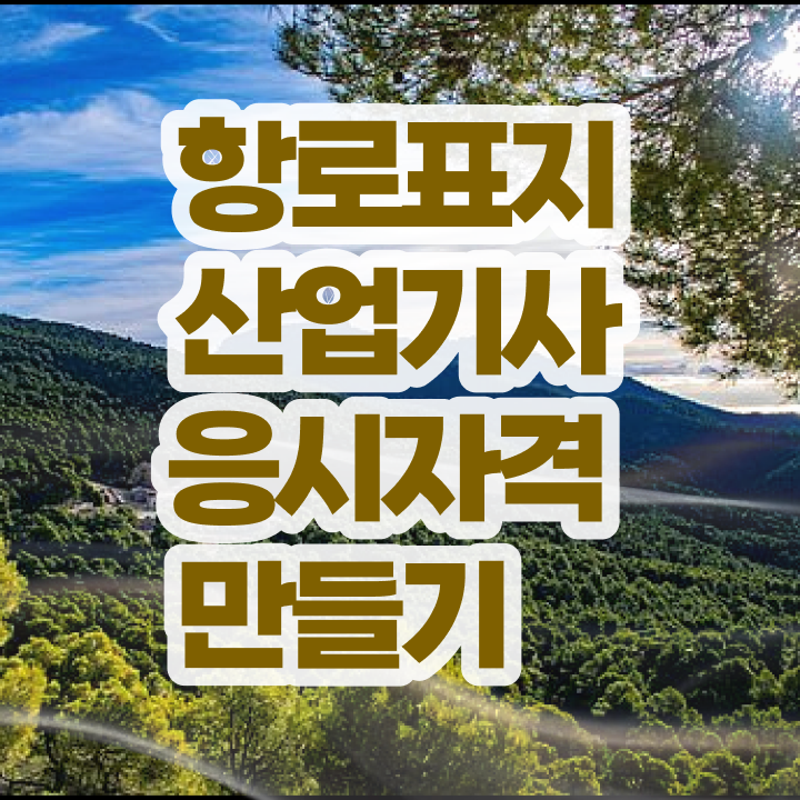  항로표지산업기사 자격요건 온라인 과정으로 4개월 만에 완료한 후기