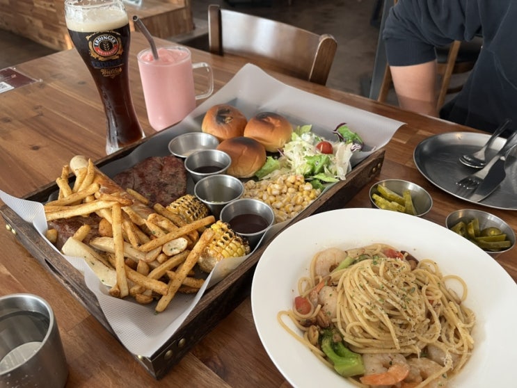  [청라 스테이크] 분위기 좋고 맛도 좋은 청라 맛집 네온몬스터즈