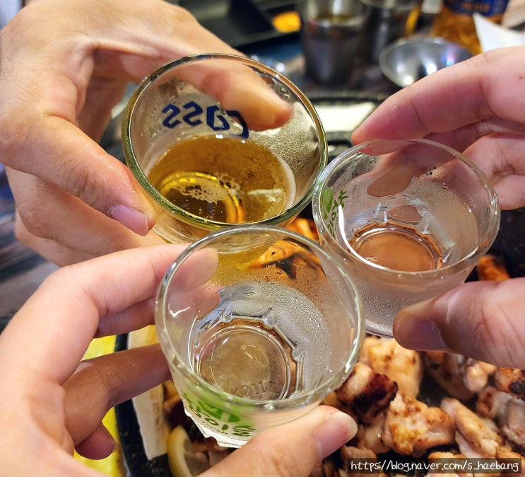  침산동 닭갈비 맛집 열정의닭, 구워주는 숯불 닭구이 전문점 포차 메뉴 주문 가능