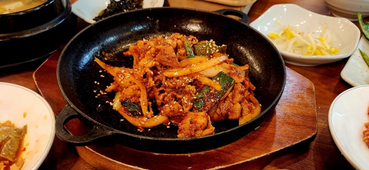  합성동 한식 금옥정 솥밥 마산 한정식 맛집