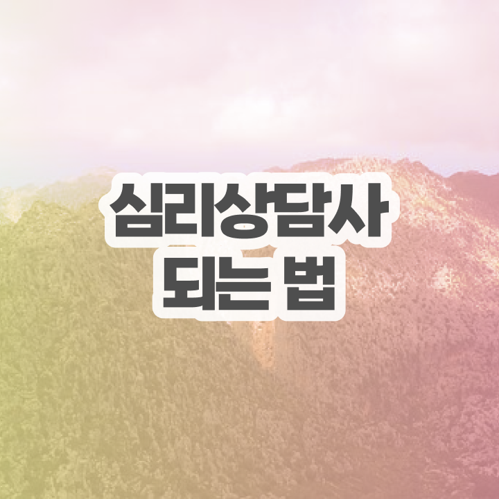  심리상담사자격증 , 심리상담사 자격증 시험준비 확인