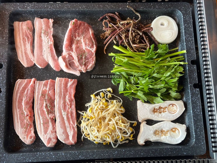  가평 애견동반 맛집 : 야장 삼겹살 북한강 청평호수뷰 고우다