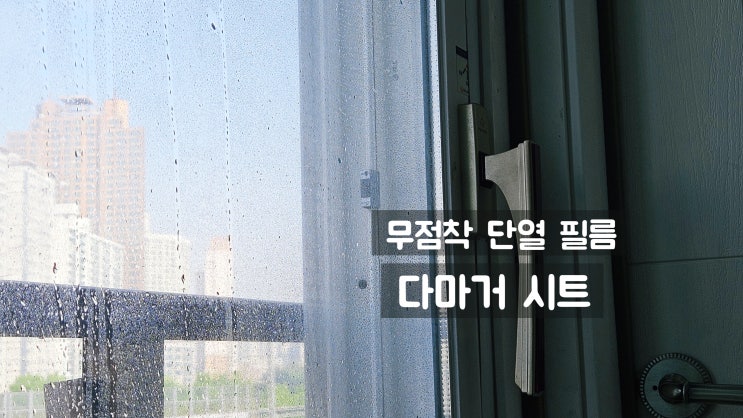  단열필름 무궁화마켓 로페코 다마거시트 하나로 뽁뽁이로 가려진 도시 뷰를 되찾다