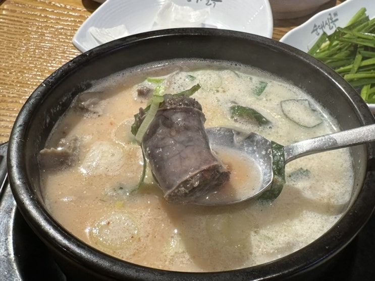  [용산/맛집]순대실록 용산 아이파크몰 리빙파크 cgv 한식 맛집 주차 재방문 + 내돈내산!