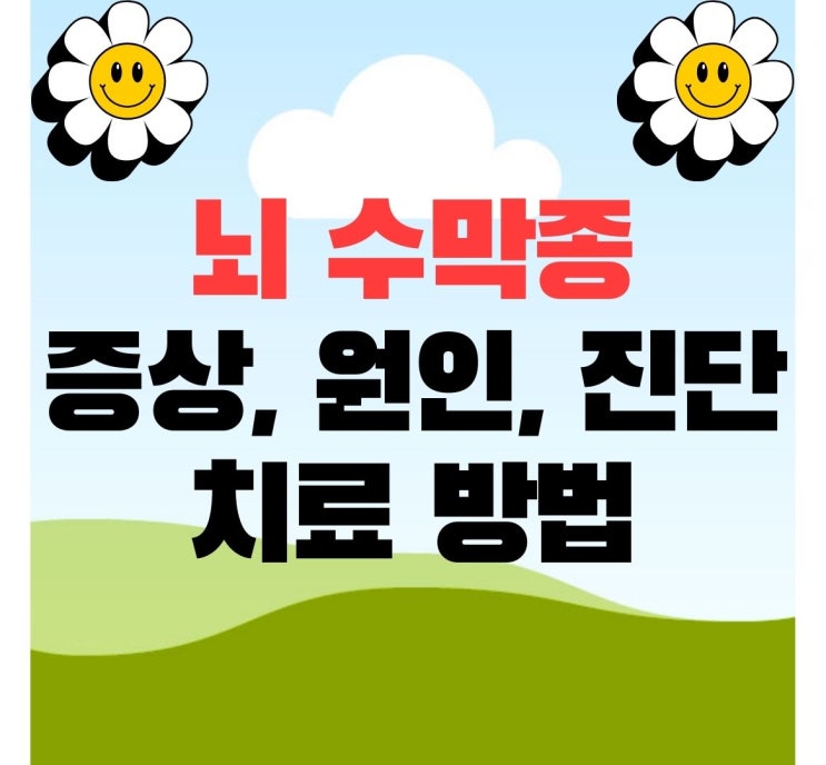  뇌 수막종 증상 원인 진단 치료 방법