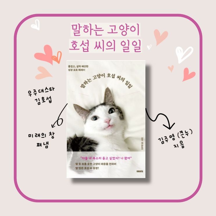  말하는 고양이 호섭 씨의 일일, 김주영(큰누) 지음,최최차차의 다른 말 최최호호