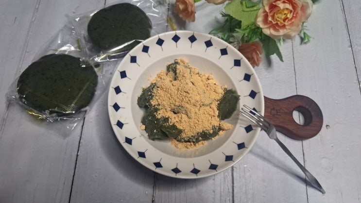  쑥인절미 맛집 명가삼대떡집 택배 받아봤어요  (소분 포장 및 콩가루)
