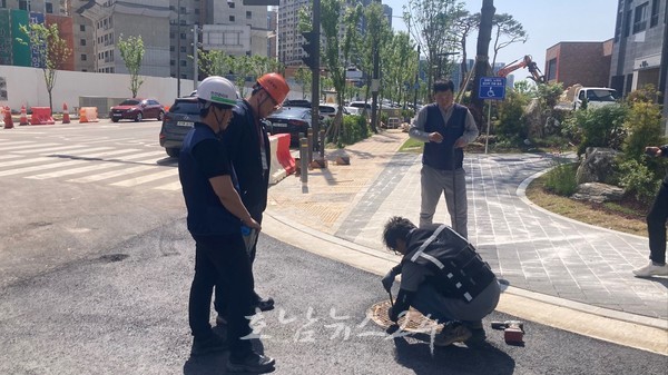  전남도, 하자 논란 있는 무안 오룡2지구 힐스테이트오룡 아파트 긴급 품질점검