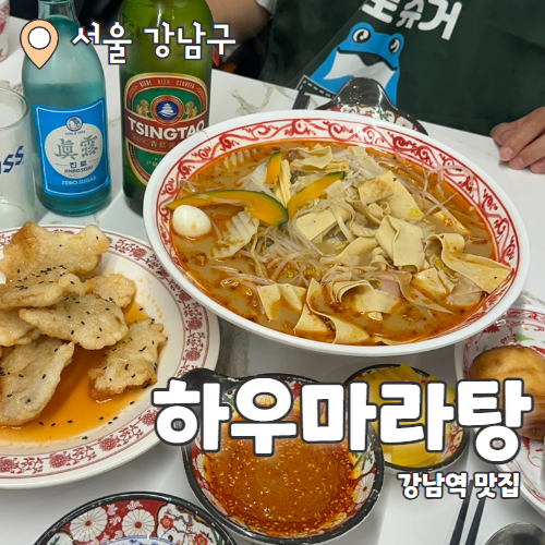  하우마라탕 : 강남역 찐셀프 마라탕맛집 내돈내산 후기