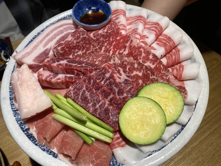 광안리 치직 구워주는 소고기집_치직세트, 우설