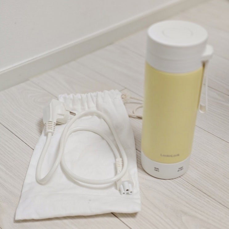  [육아꿀템] 휴대용 분유포트, 가열 텀블러(~100C) 락앤락 리틀럽 마망 가열텀블러 추천(내돈내산)