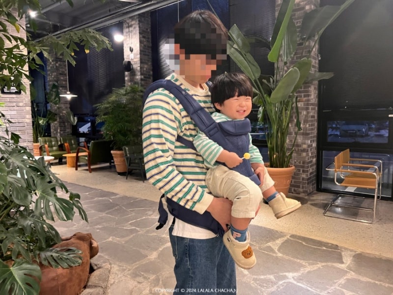 올인원아기띠 포브 프리아핏 에어 안정감있고 편안한 힙시트