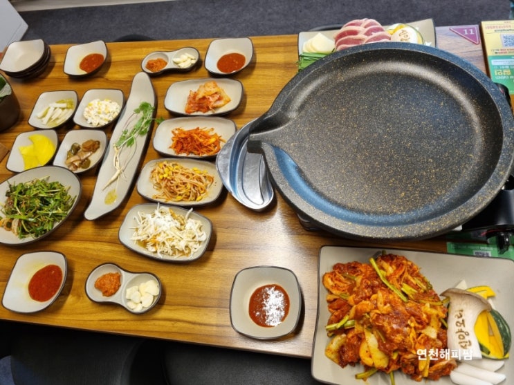  연천 전곡역 맛집 제육쌈밥 오리전문 신양오리