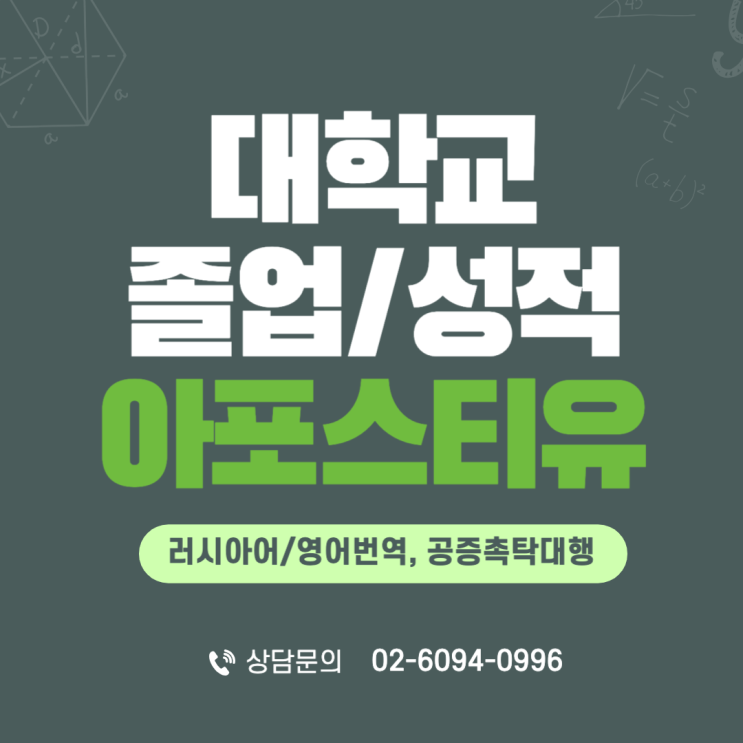  대학교 졸업증명서/성적증명서 아포스티유 방법을 알아보자! (feat. 번역공증 & 원본대조공증)