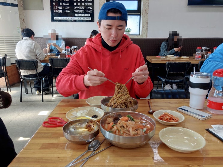  [군산 맛집] 내돈내산 고추짜장이 유명한 중국집 <지린성> 솔직후기 (+주차정보/일반짬뽕)