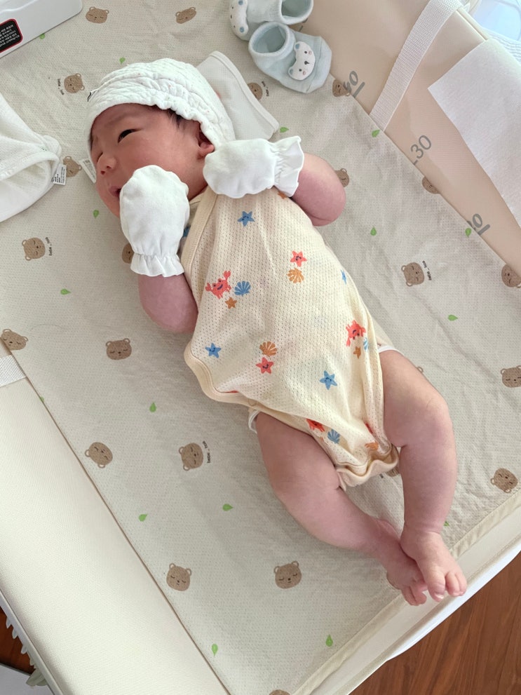 유니클로 베이비바디수트 아기옷, 태열 많은 아기를 위한 신생아바디수트 60