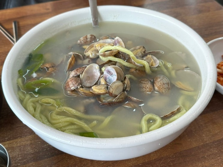  [인덕원/맛집]섬나루바지락칼국수 재방문 또간집 평일 주말 웨이팅 안양 로컬 맛집+ 내돈내산!