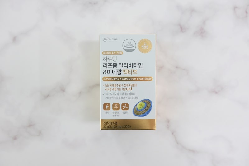 하루틴 리포좀 멀티 비타민 세포막비타민 하루 1정 온가족 다같이 챙겨요