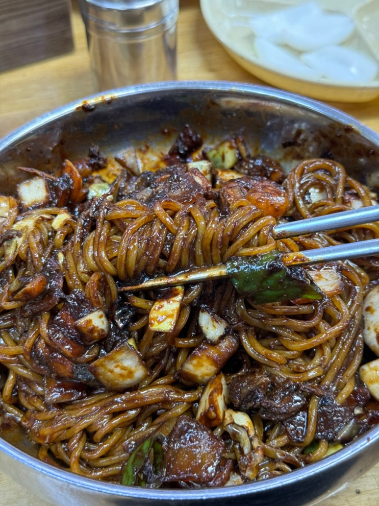  군산 지린성 매콤한 고추짜장 맛집 주차 꿀팁 백종원의 3대 천왕