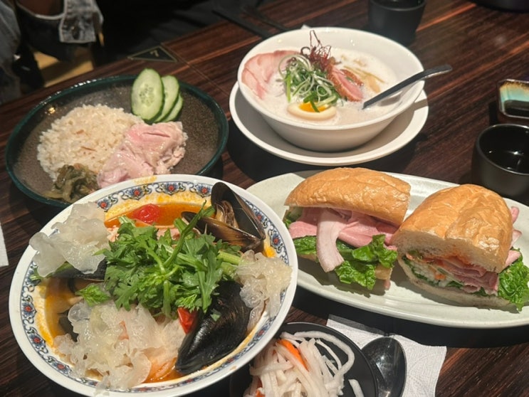  [압구정/맛집]디그인 - 베트남 쌀국수, 태국 요리 똠양꿍 반미 맛집 압구정 혼밥 !!