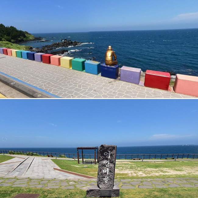  용담해안도로 달리다보면 도두동 무지개해안도로 까지