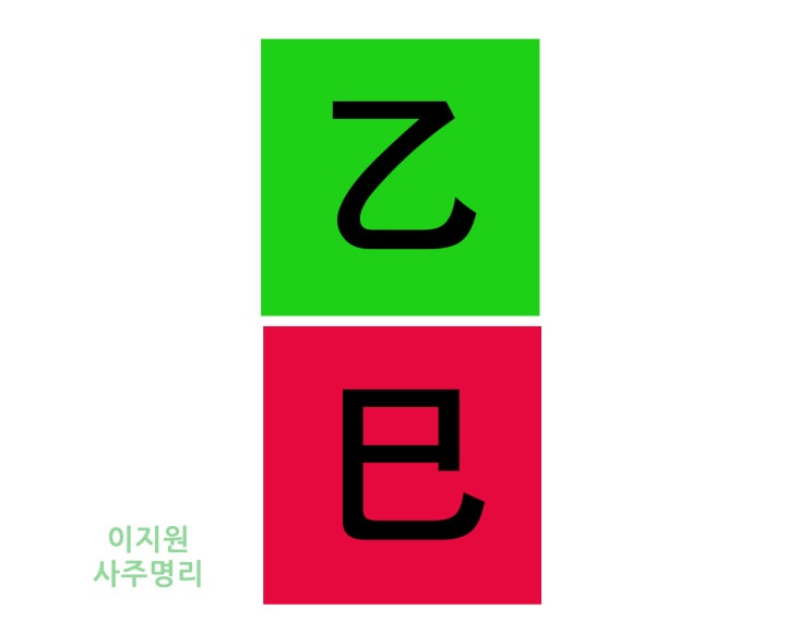  을사일주 여자 남자 직업 개운법 (乙巳日柱)