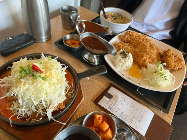  한 끼 찌끄리고 왔습니다. 홍익돈까스 안양점
