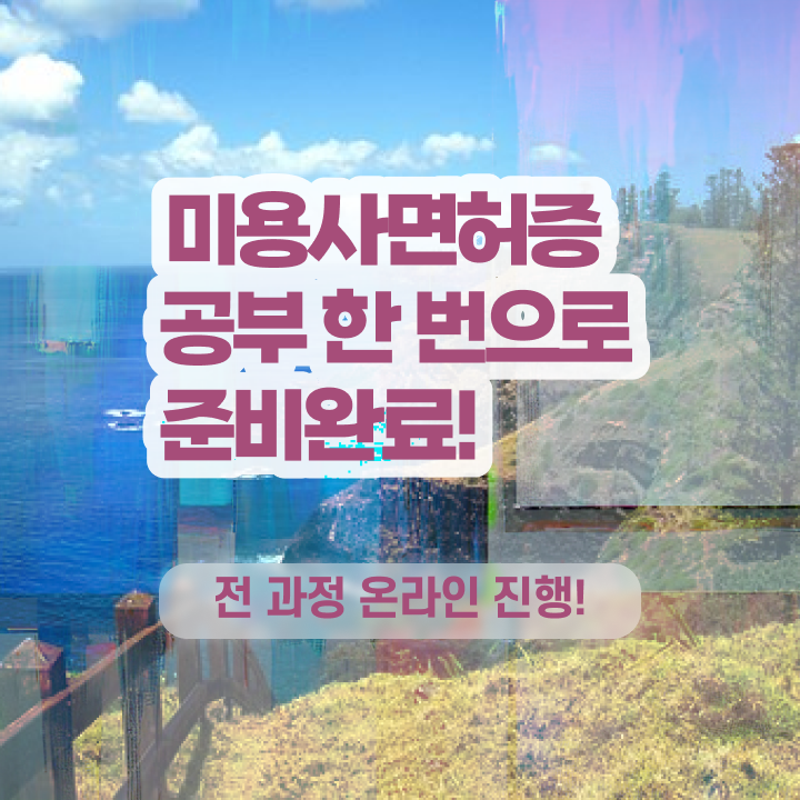  헤어미용자격증 실기 시험 없이 , 이용사자격증 따고 취직도 했어요