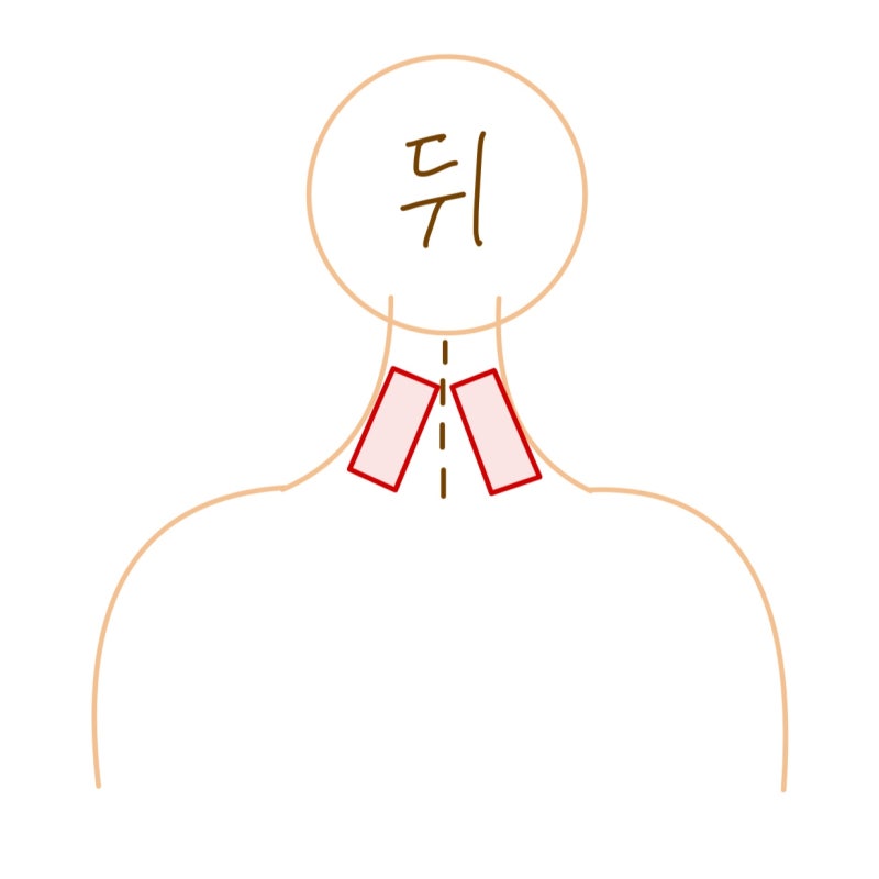 파스 잘라서 붙이는 법, 붙이는 위치 (허리, 목, 무릎, 손목, 발목)