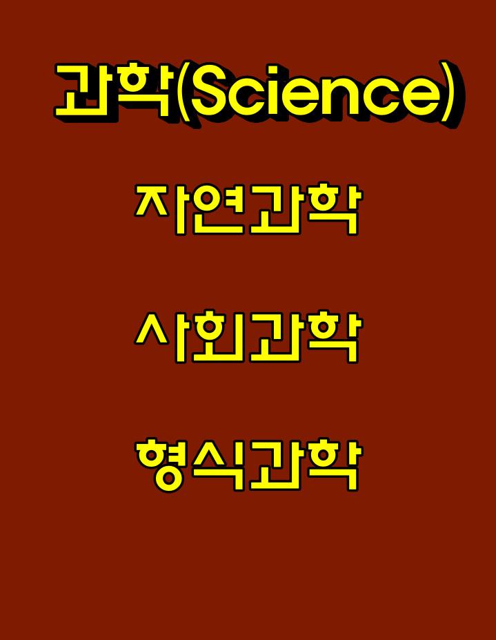  과학·물리학·화학 뜻과 차이