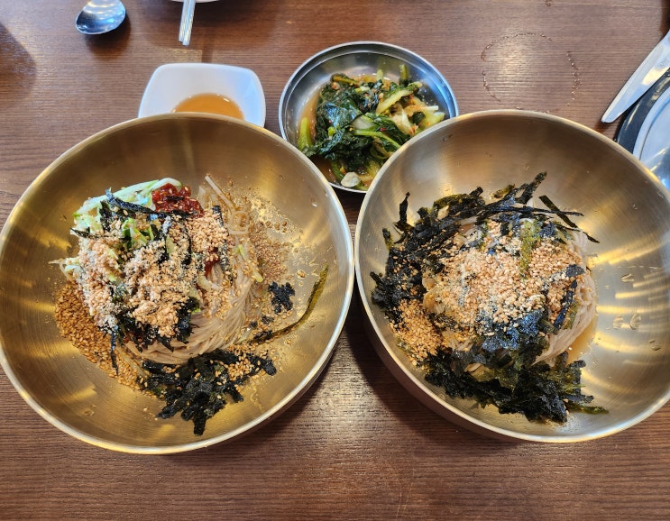  양주 막국수 맛집 감칠맛이 기막힌 '광석리 김경환 막국수' 들기름/비빔/손만두
