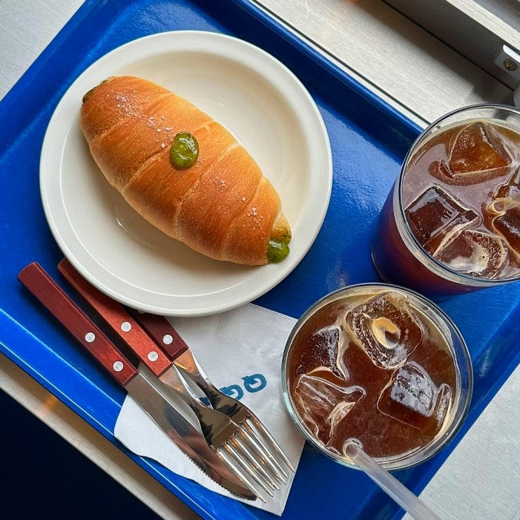  안동 시내 예쁜 카페 , 베이커리카페  소금빵 맛집 큐큐큐 , QQQ