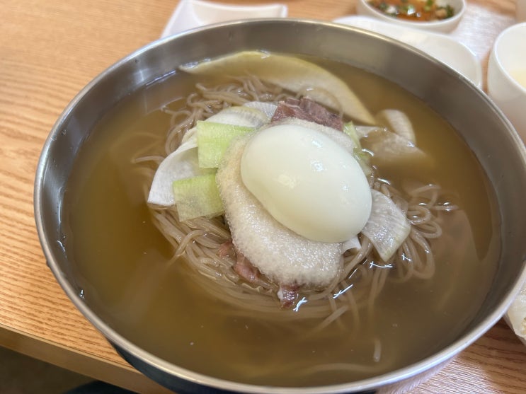  서울 동대문구 경동시장 평양냉면(평양냉면, 평양만두, 돼지수육, 지평막걸리)