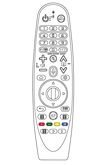  LG TV 리모컨 채널버튼/숫자버튼 고장 해결방법